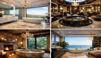 Celebrity House Bathroom Designs