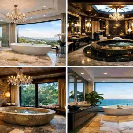 Celebrity House Bathroom Designs