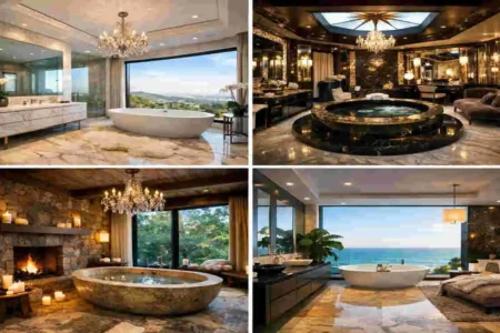 Celebrity House Bathroom Designs