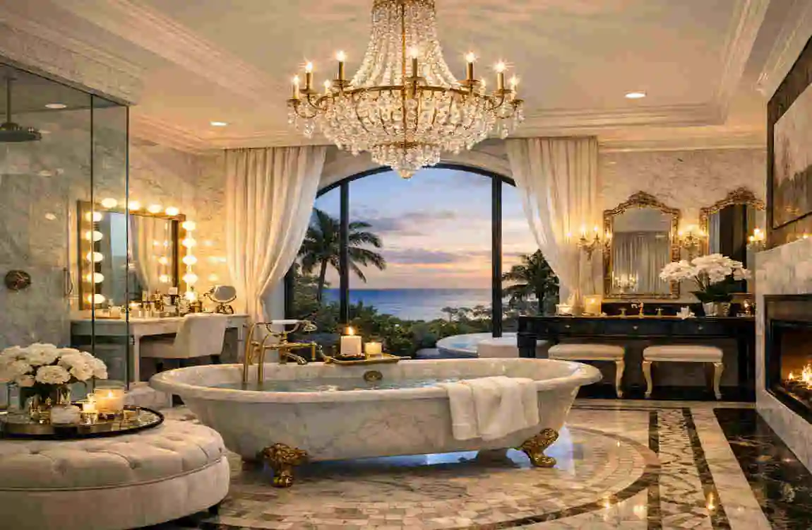 Celebrity House Bathroom Designs
