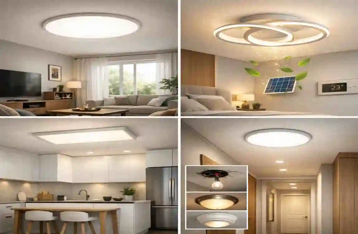 How to modern ceiling Led light home