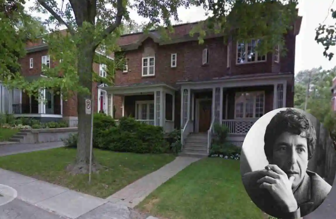 Leonard Cohen house