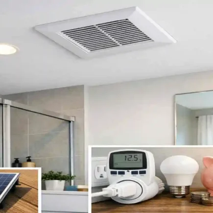 Does Bathroom Fan Use Electricity