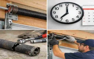 how long do garage door spings last mgapgarage