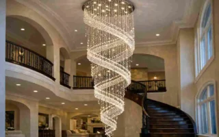 18-Foot Spiral Chandelier