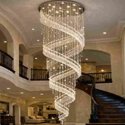 18-Foot Spiral Chandelier