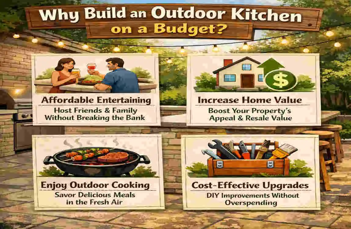 how to build outdoor kitchen