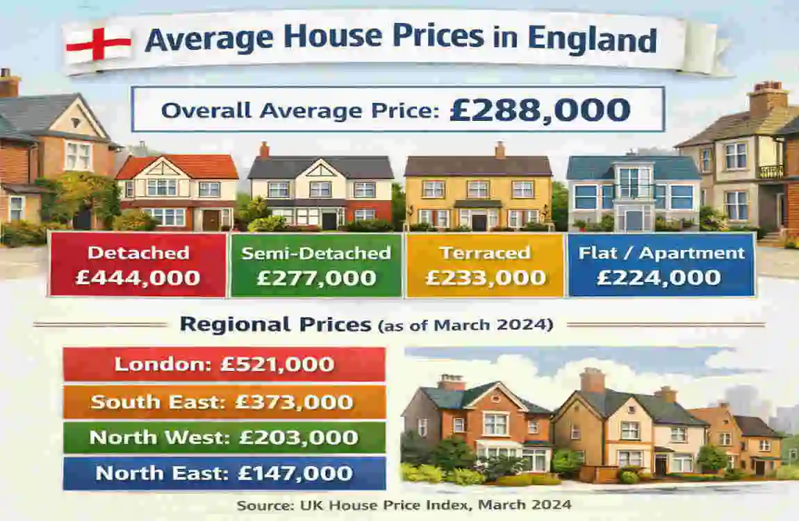 what is an house cost in england