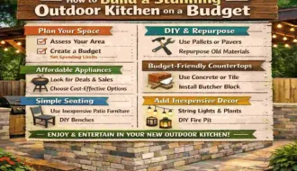 how to build outdoor kitchen