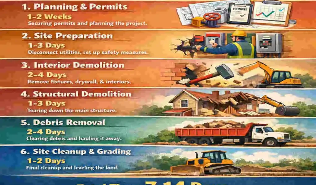 How Long Does It Take to Demo a House