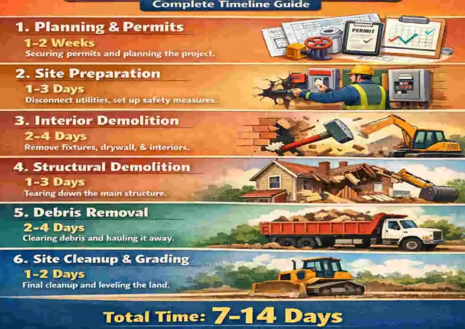How Long Does It Take to Demo a House
