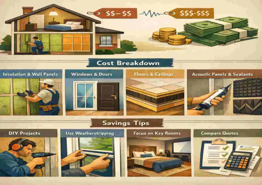 How Much Does It Cost to Soundproof a House