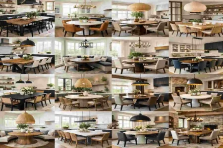 15 Stunning Kitchen Dining Table Ideas to Elevate Your House
