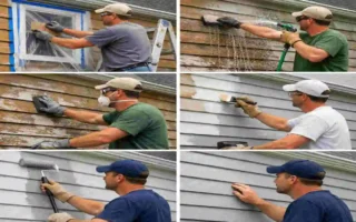 How to Paint Wood Siding on House
