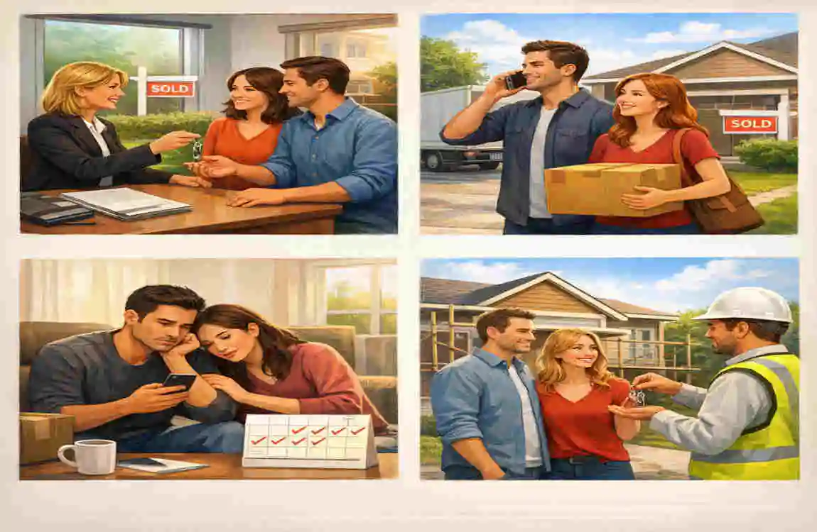 When do you get the keys to your new house