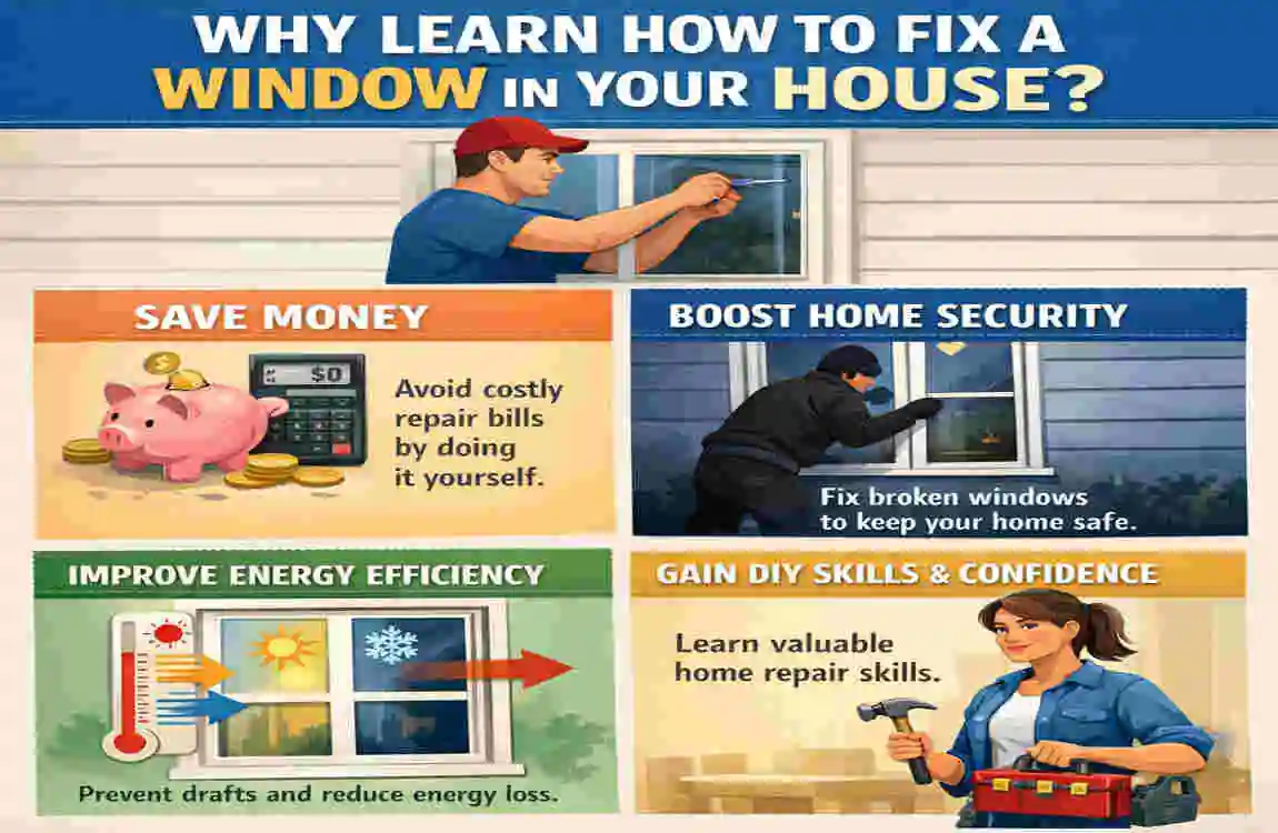 How to Fix a Window in House
