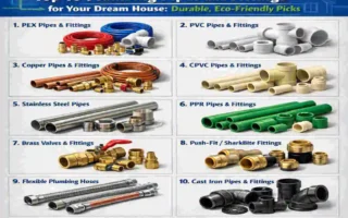 Top 10 Plumbing Pipes and Fittings for Your Dream House: Durable, Eco-Friendly Picks