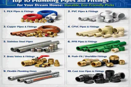 Top 10 Plumbing Pipes and Fittings for Your Dream House: Durable, Eco-Friendly Picks