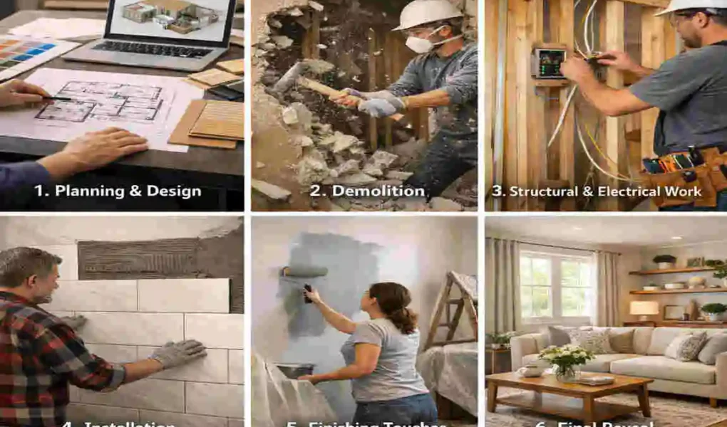 Step-by-Step House Renovation Process