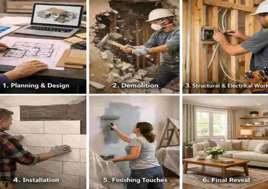 Step-by-Step House Renovation Process