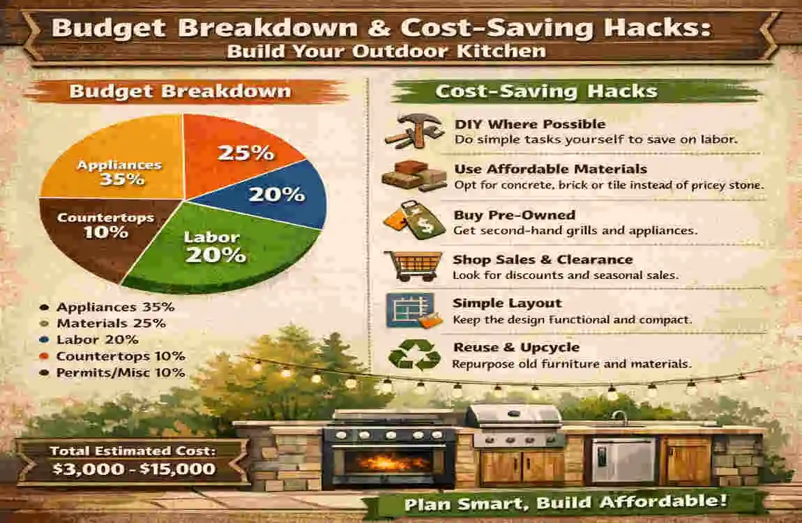 how to build outdoor kitchen