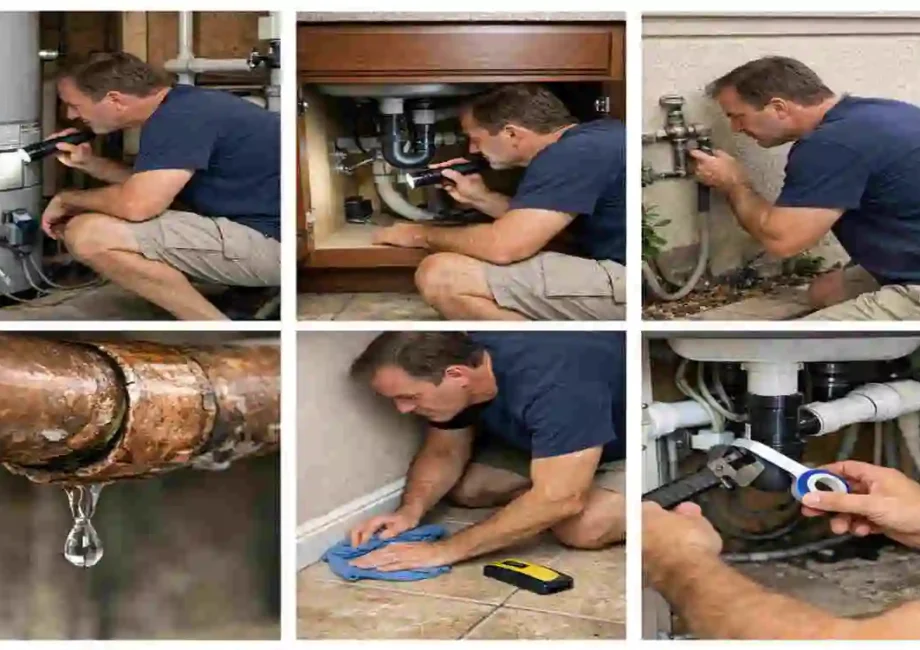 How to Find a Leak in Pool House Plumbing