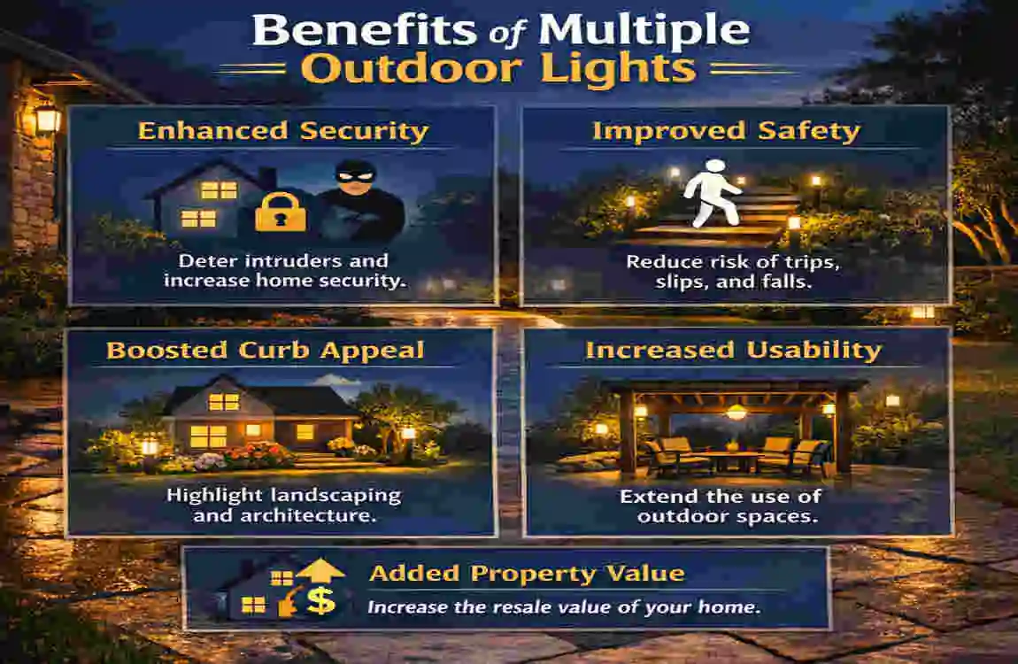 How to Wire Multiple Outdoor Lights