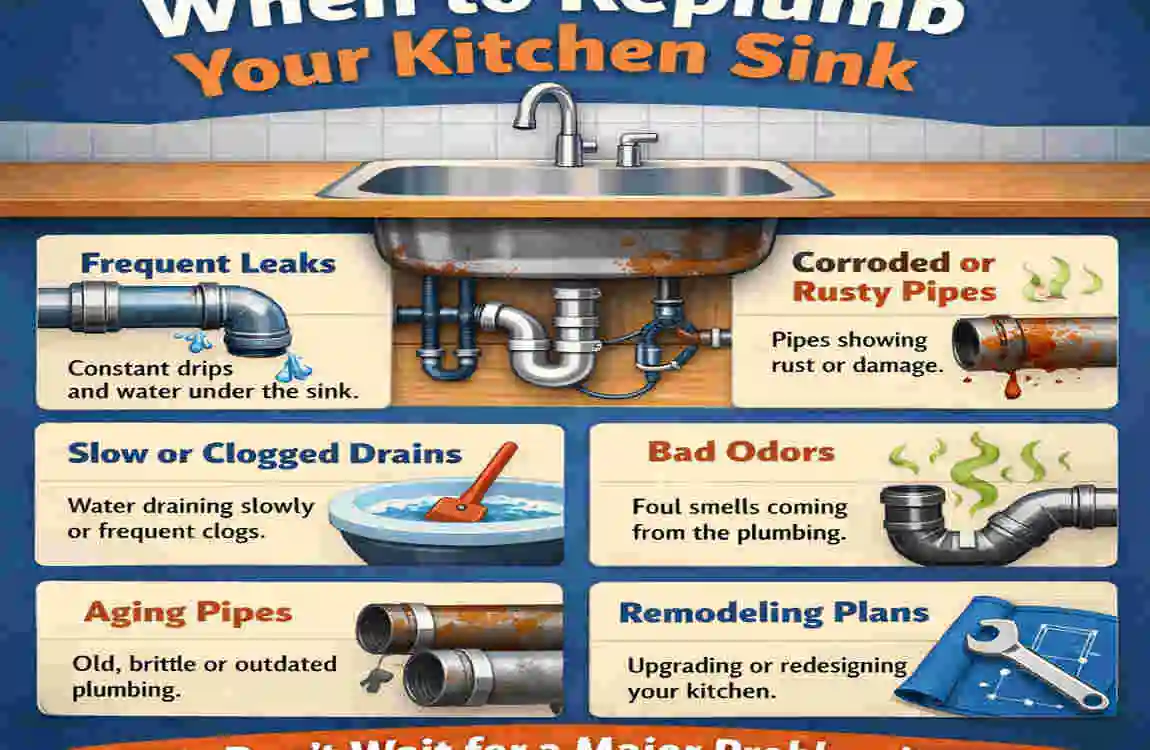 How Much Does It Cost to Replumb a Kitchen Sink?