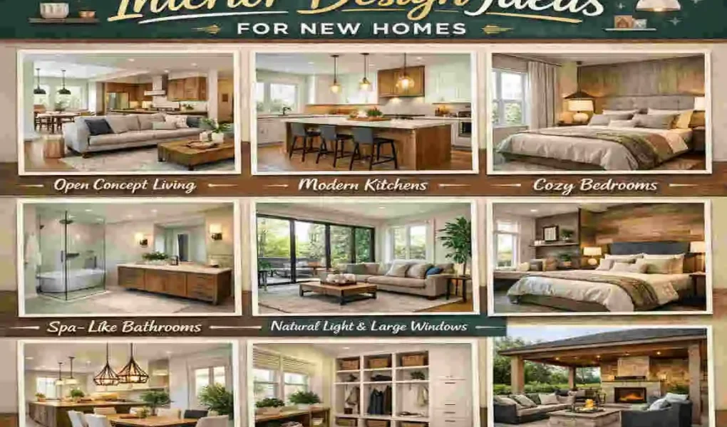 Best Interior Design Ideas for New Homes?