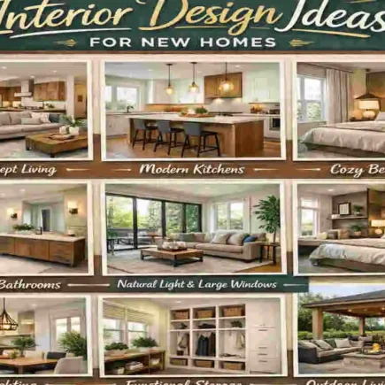 Best Interior Design Ideas for New Homes?