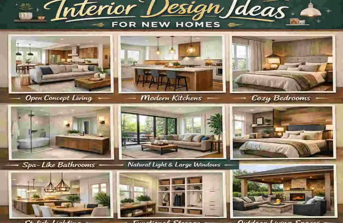 What Are the Best Interior Design Ideas for New Homes?