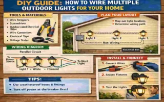 How to Wire Multiple Outdoor Lights