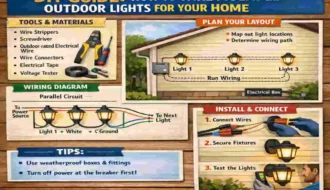 How to Wire Multiple Outdoor Lights