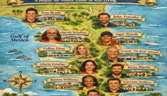 Celebrity Florida Map House