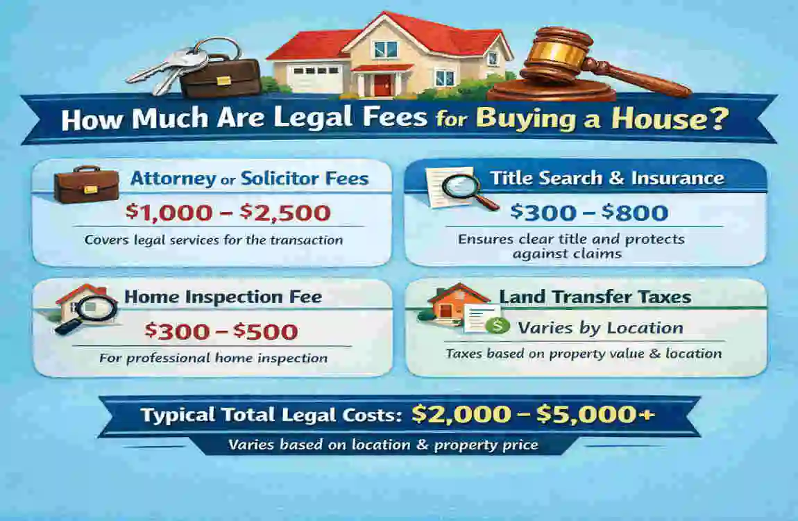Legal Fees for Buying a House?