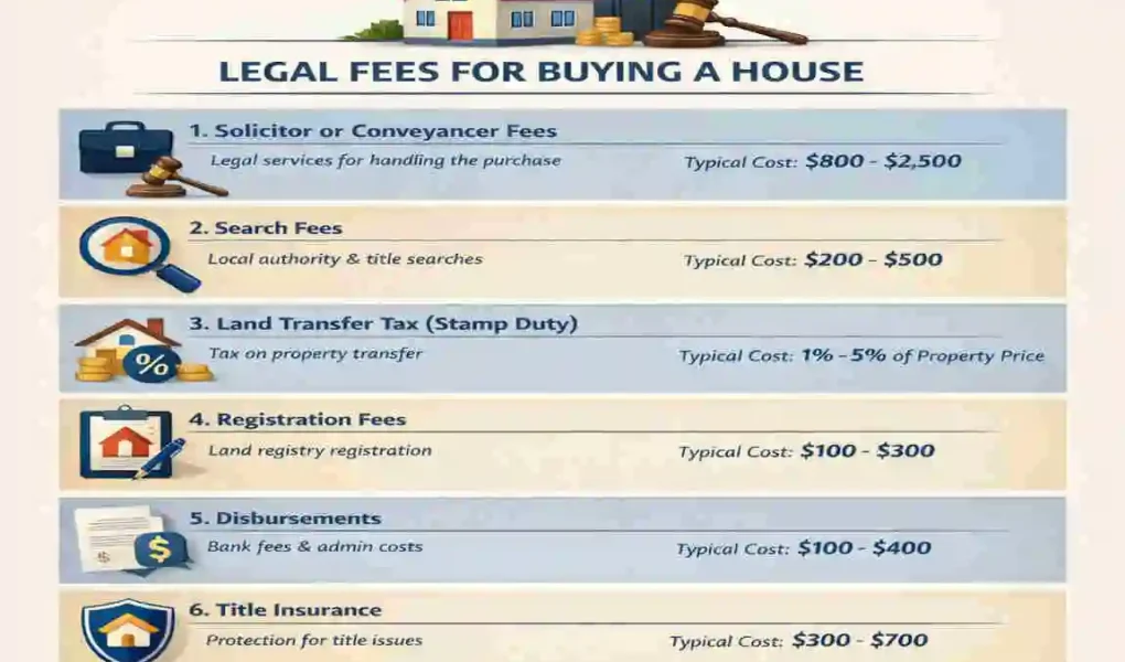 Legal Fees for Buying a House?
