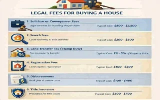 Legal Fees for Buying a House?