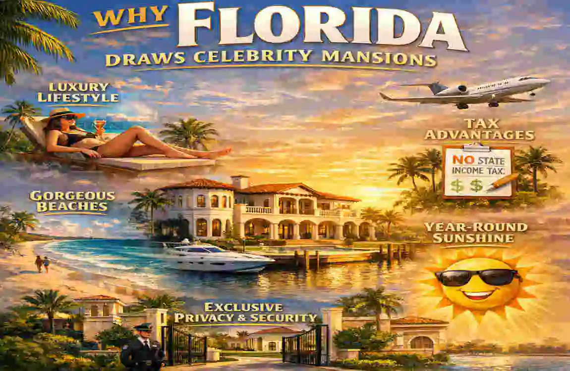 Celebrity Florida Map House