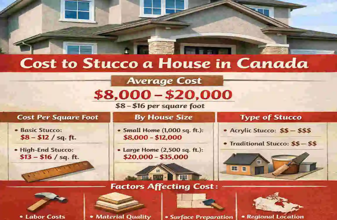Stucco House Costs in Canada: