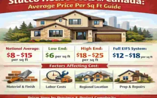 Stucco House Costs in Canada: