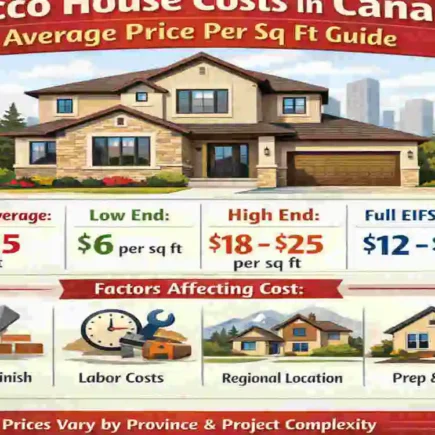 Stucco House Costs in Canada: