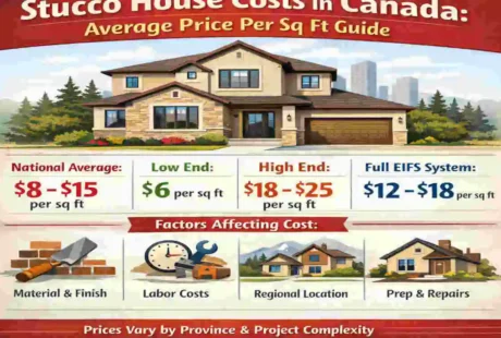Stucco House Costs in Canada: