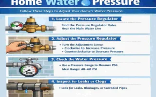 how to regulate water pressure in house