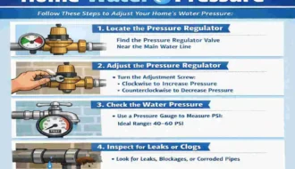 how to regulate water pressure in house