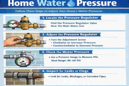 how to regulate water pressure in house