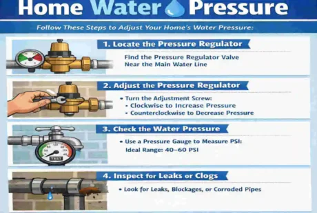 how to regulate water pressure in house