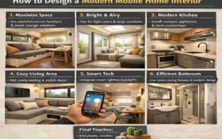 Modern Mobile Home Interio