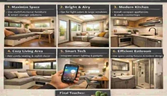 Modern Mobile Home Interio
