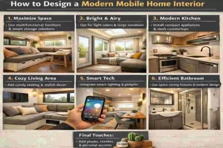 Modern Mobile Home Interio
