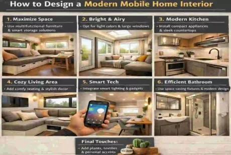 Modern Mobile Home Interio